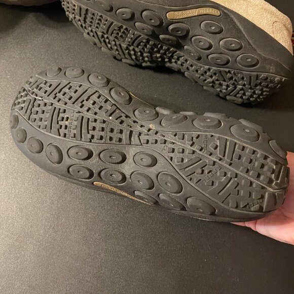 Merrell Mens Suede Slip-On Shoes With Dual Density Sole, Ortholite, & Pull Tab S - Picture 7 of 10